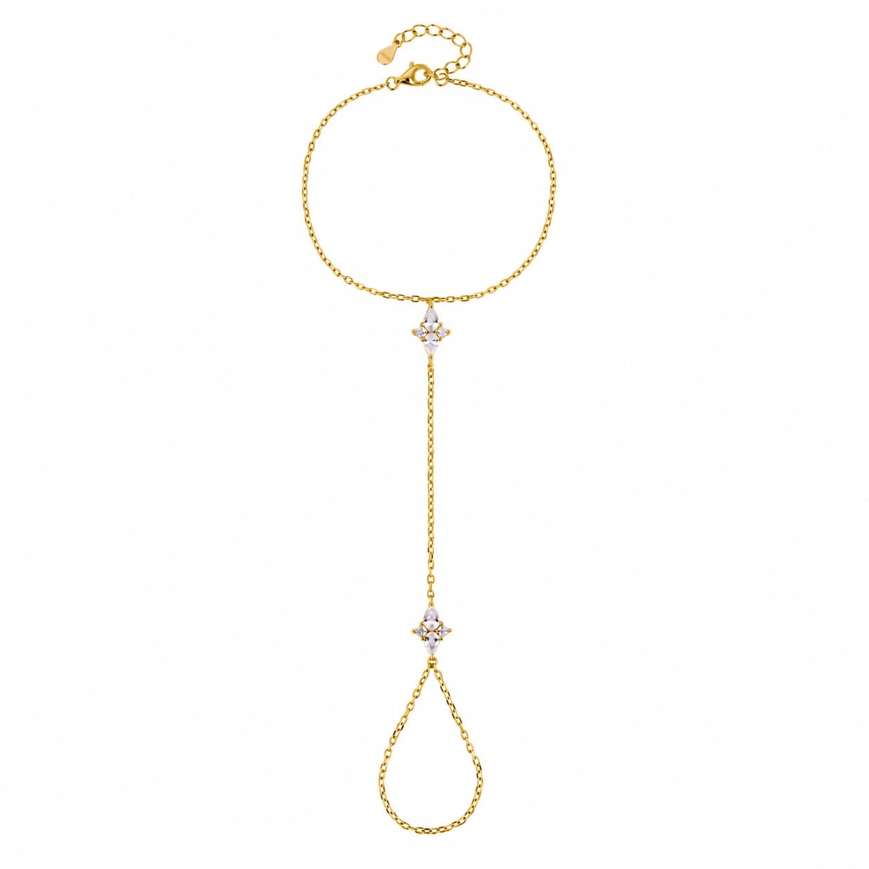DOUBLE MARQUISES JADI BRACELET — זהב