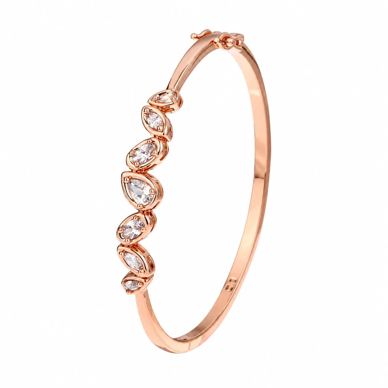 TEARDROP CRYSTAL BANGLE