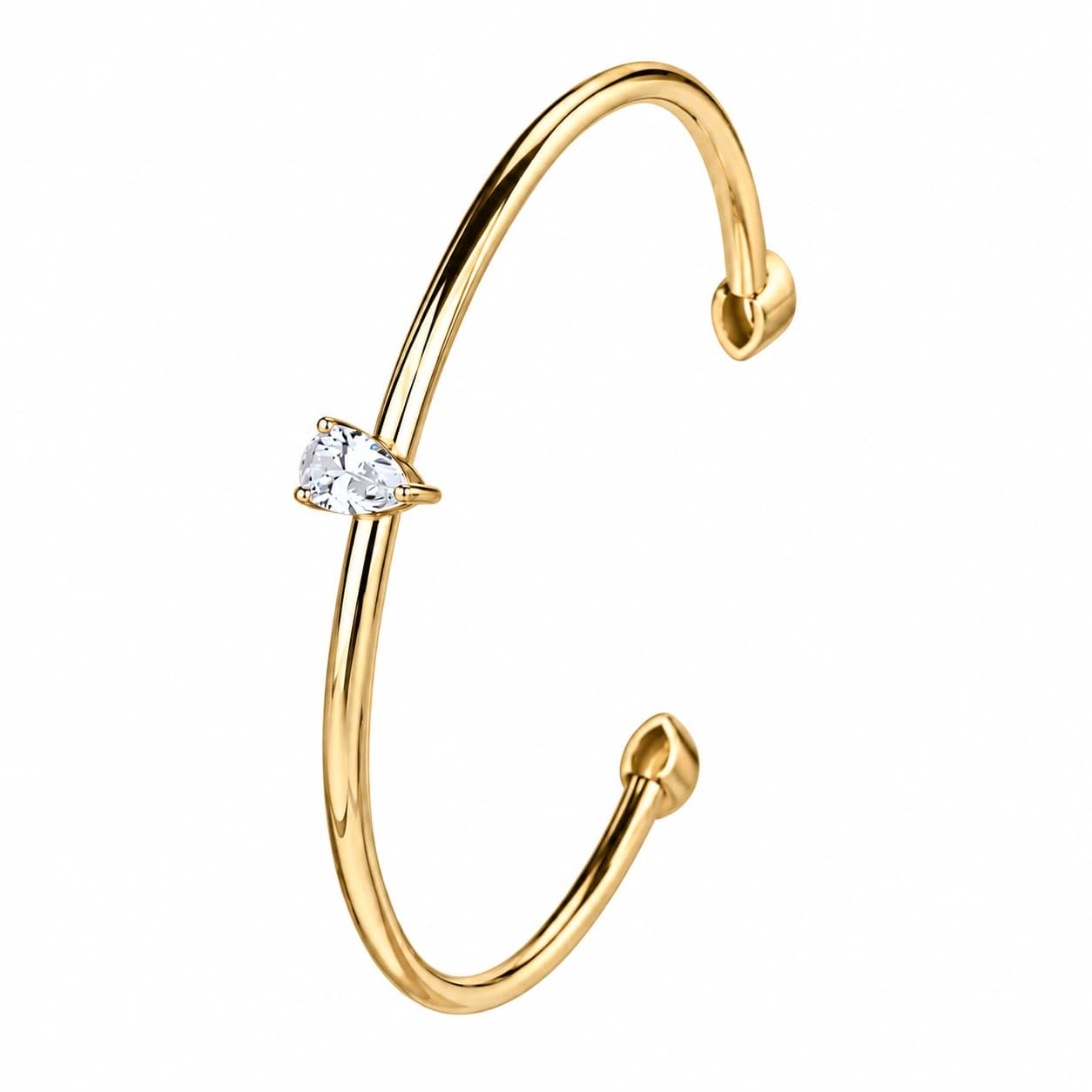 TEARDROP CUFF — זהב