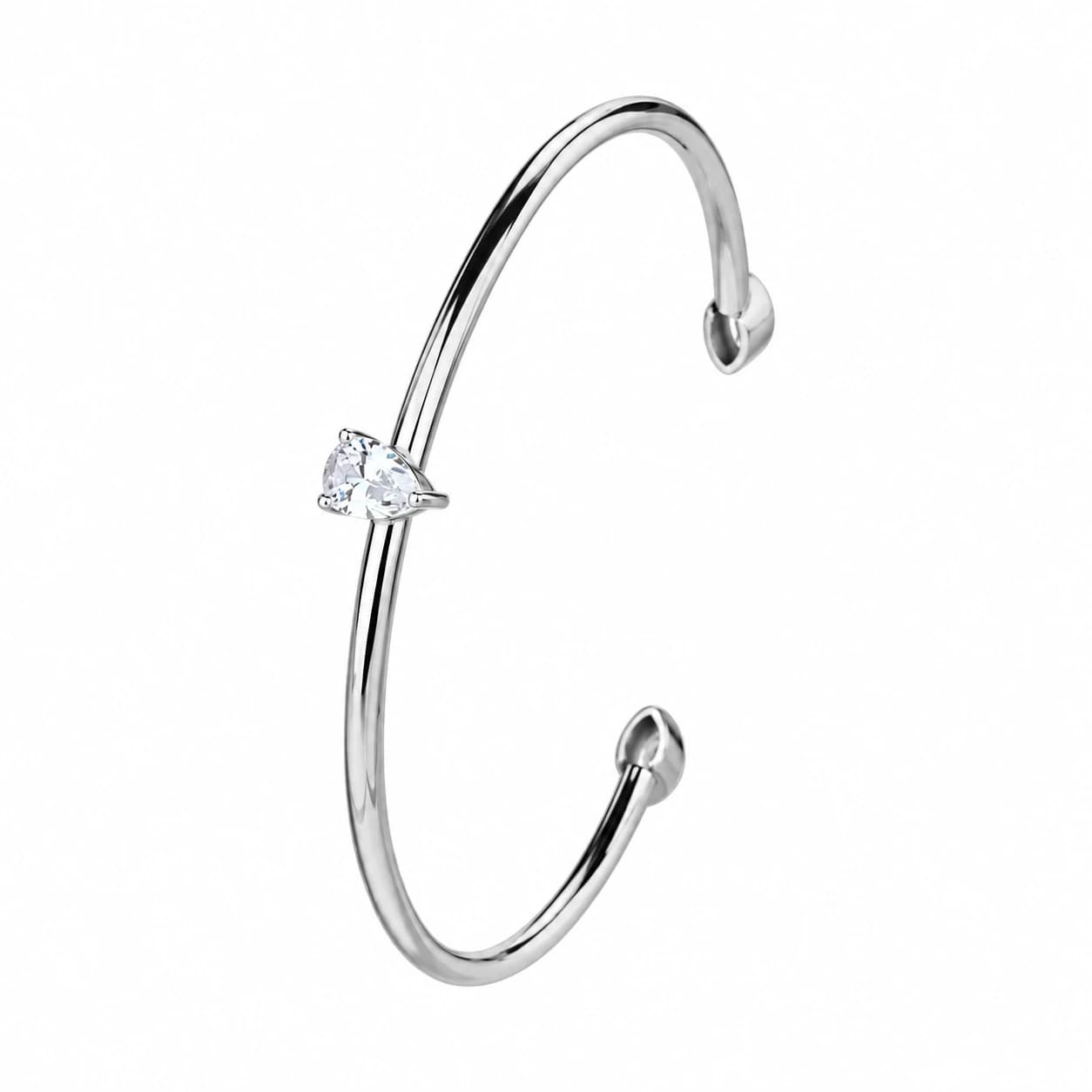 TEARDROP CUFF — כסף