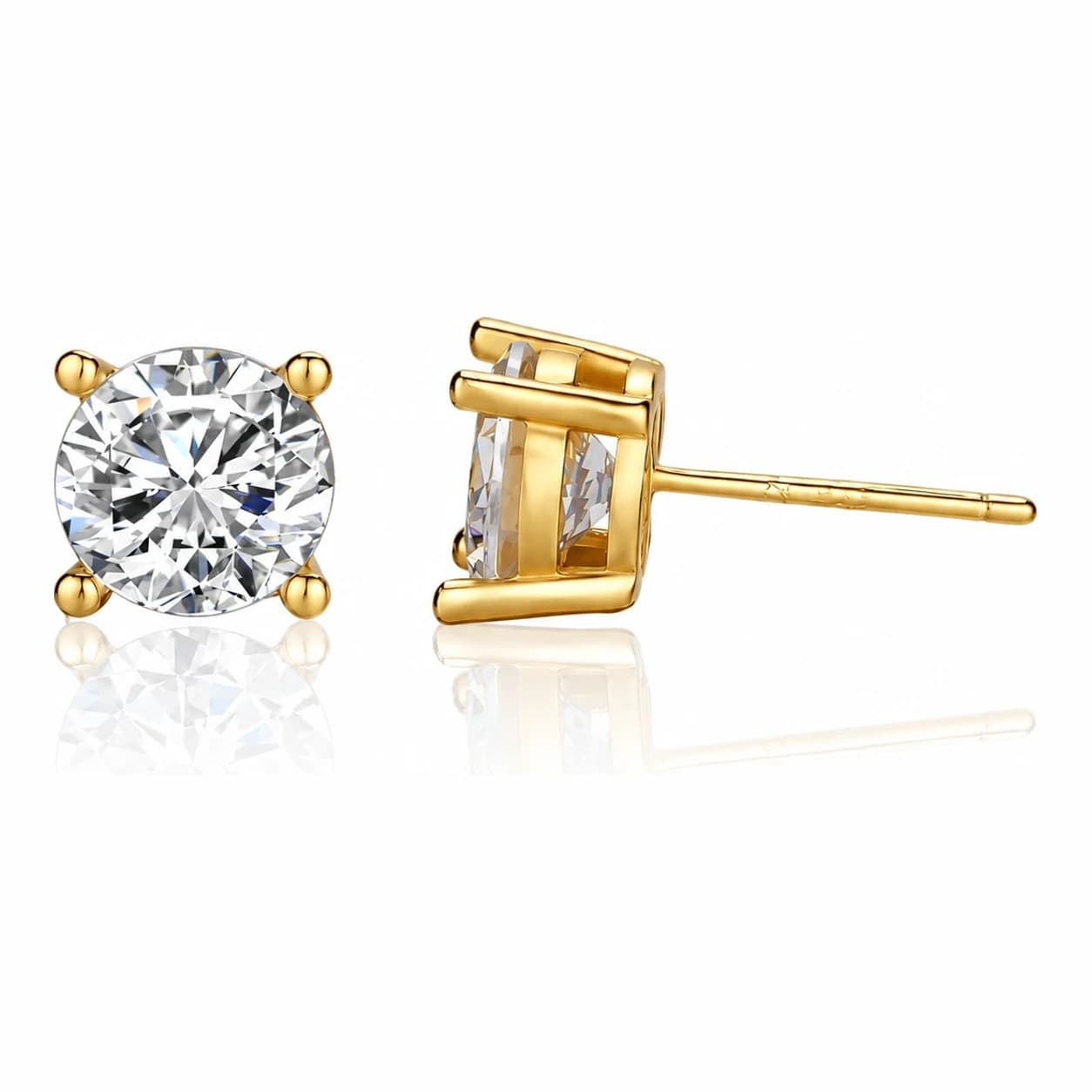 CLASSIC EARRINGS — זהב