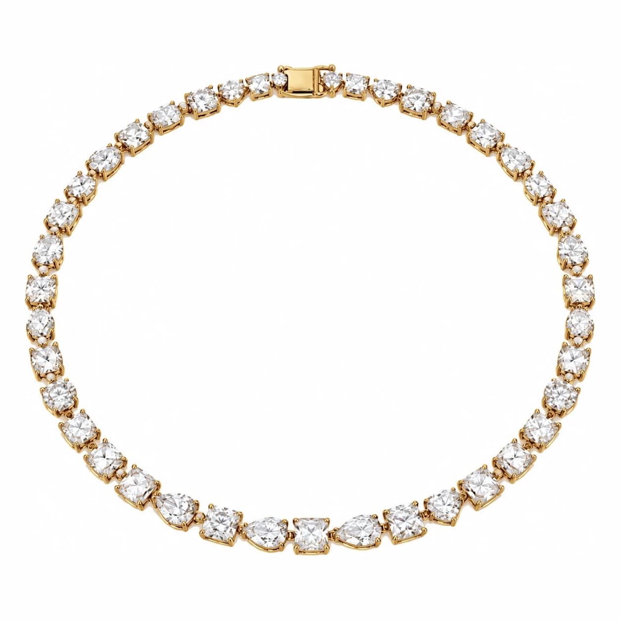 CELESTE TENNIS BRACELET — זהב