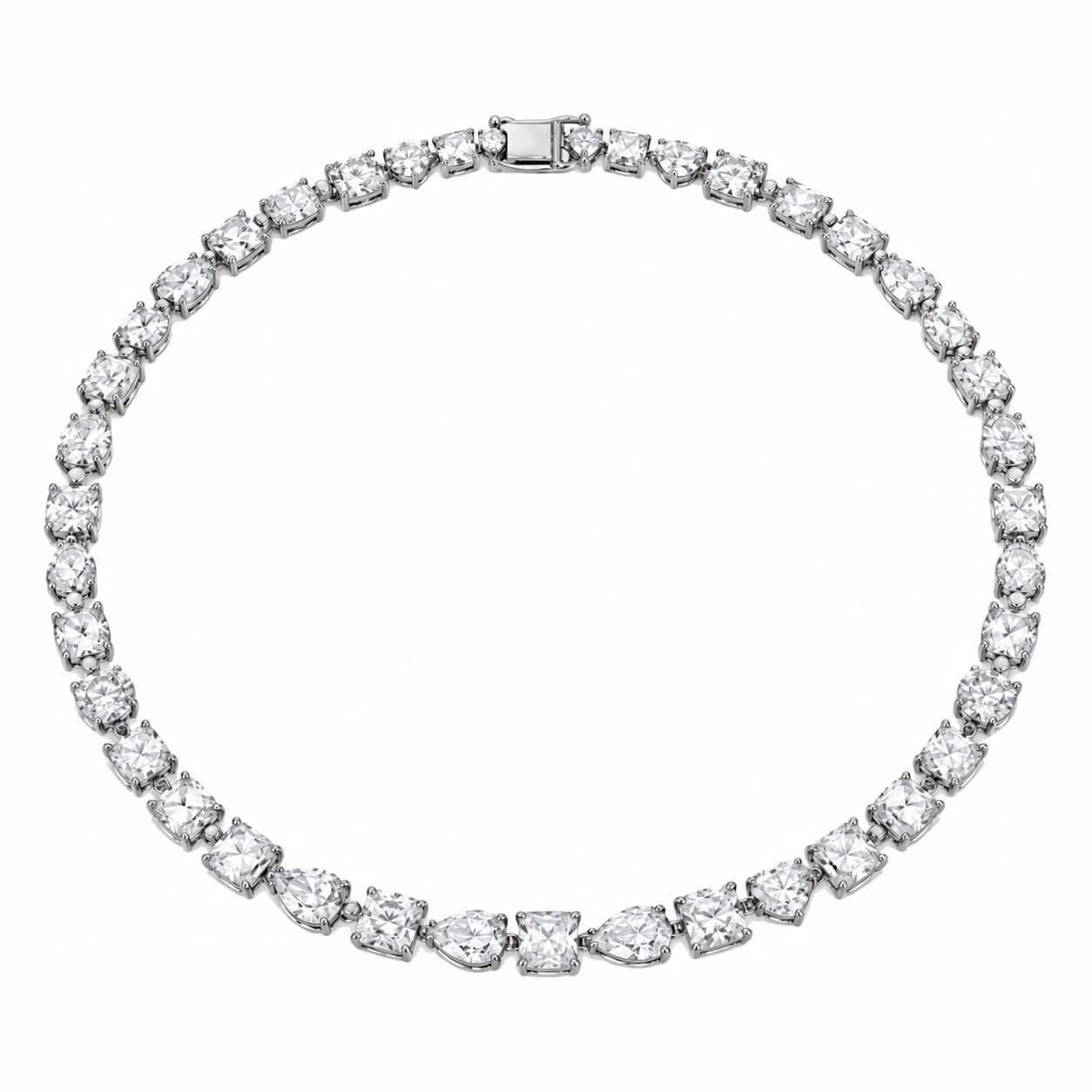 CELESTE TENNIS BRACELET — כסף