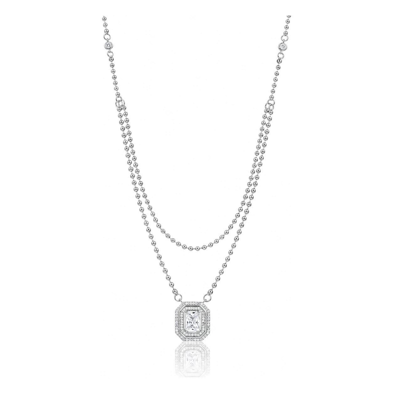 HALO NECKLACE — כסף
