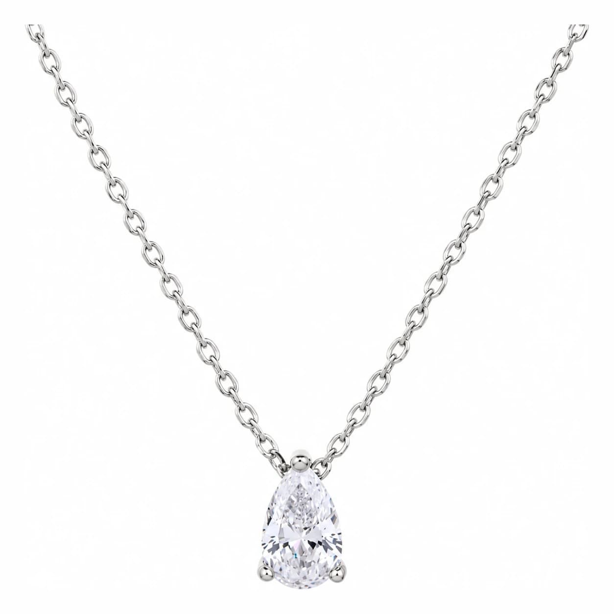 TEARDROP NECKLACE — כסף