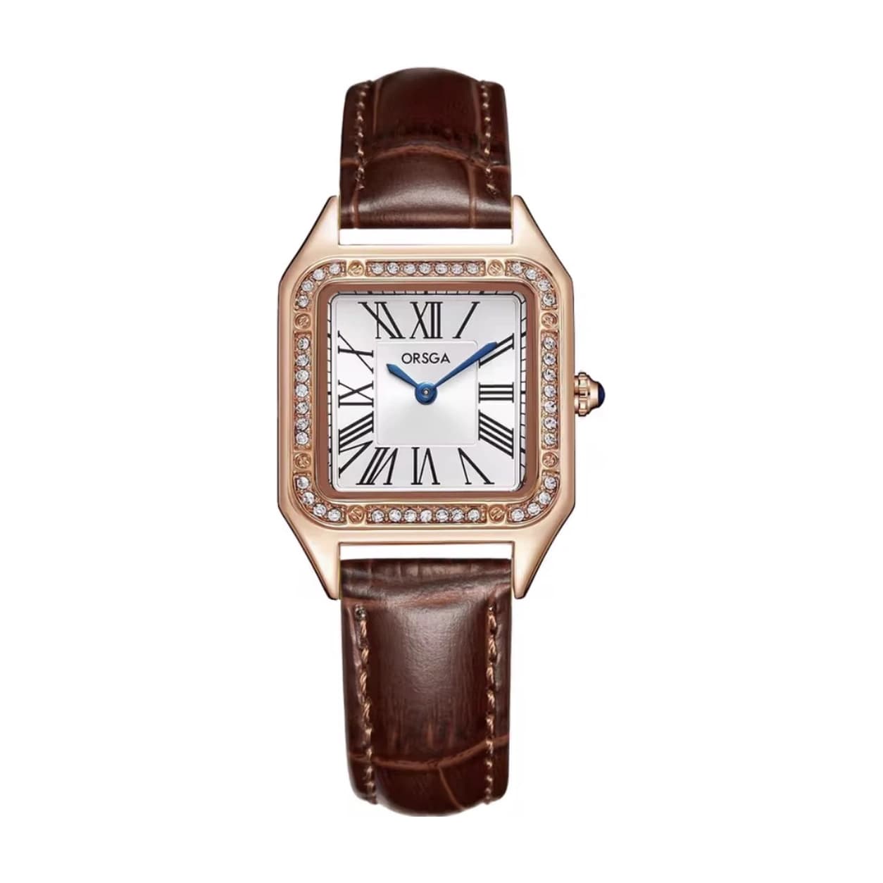 ORSGA ELEGANCE WATCH ROSE GOLD BEZEL