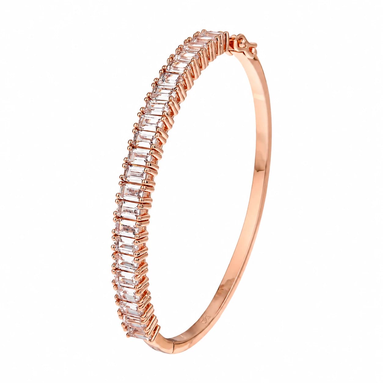 BAGUETTE TENNIS BANGLE