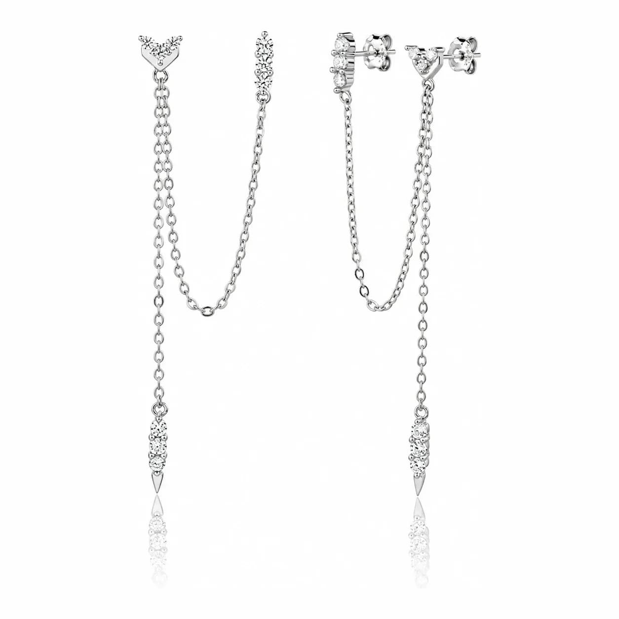 CELESTE CHAIN EARRINGS