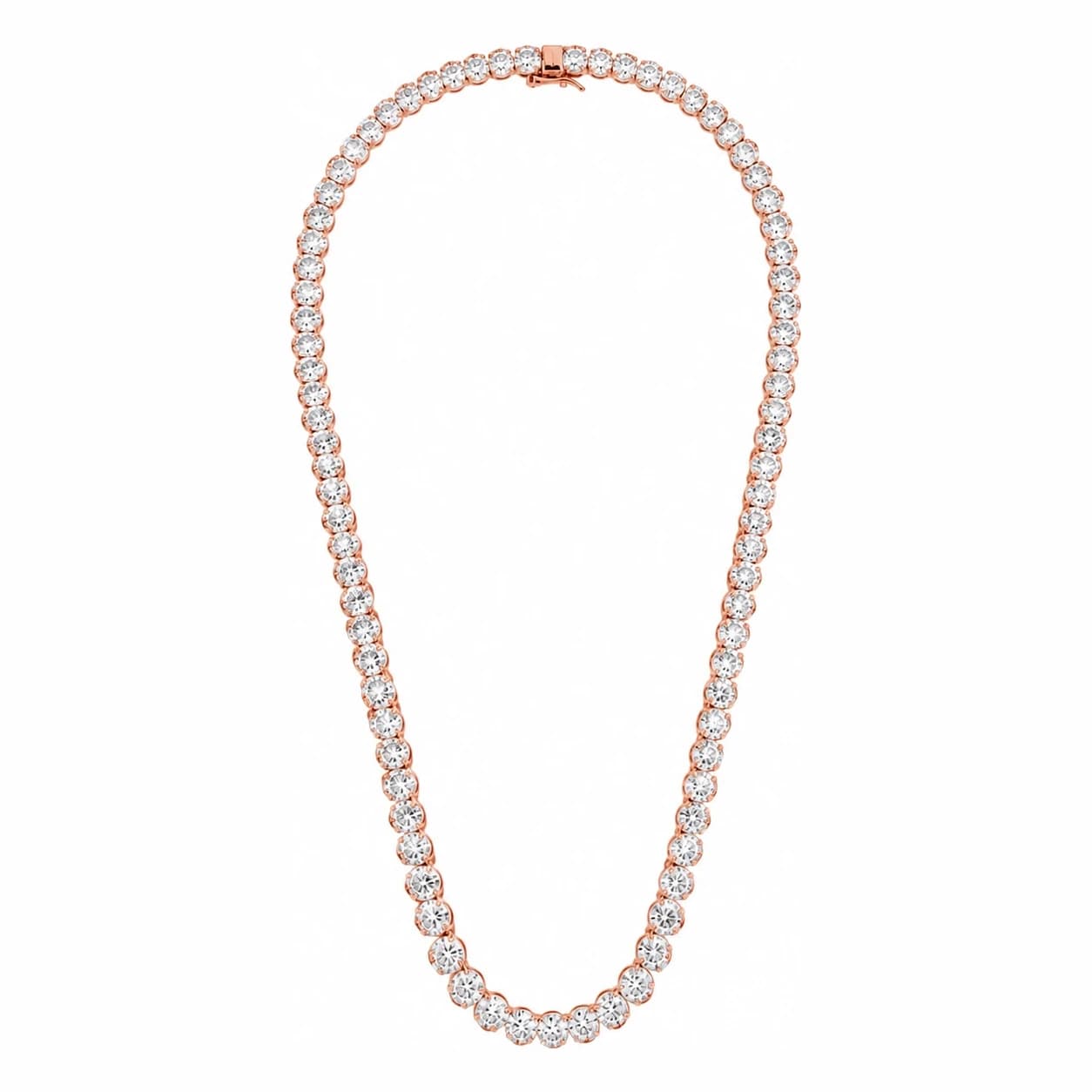 OVAL TENNIS NECKLACE