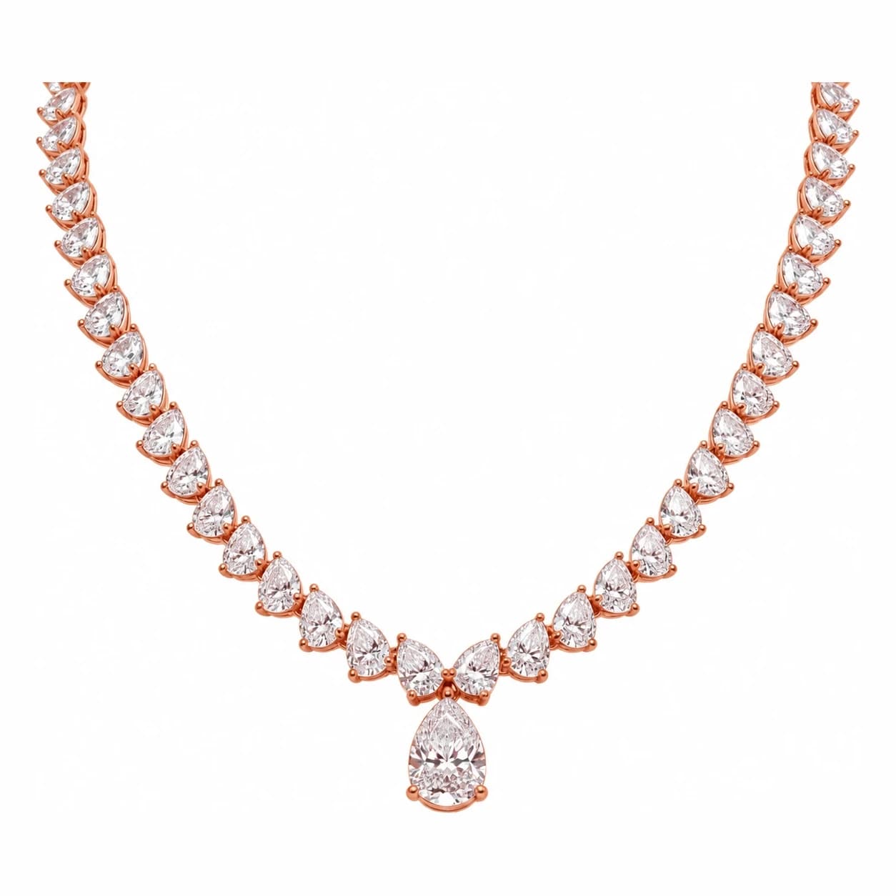 PEARL CASCADE NECKLACE