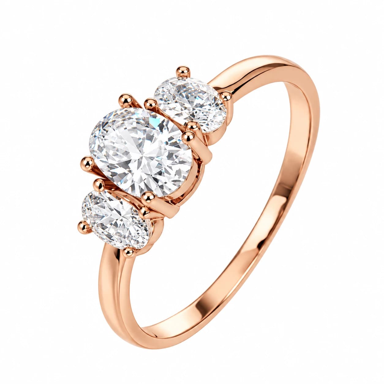 TRIPLE STONE CLASSIC RING